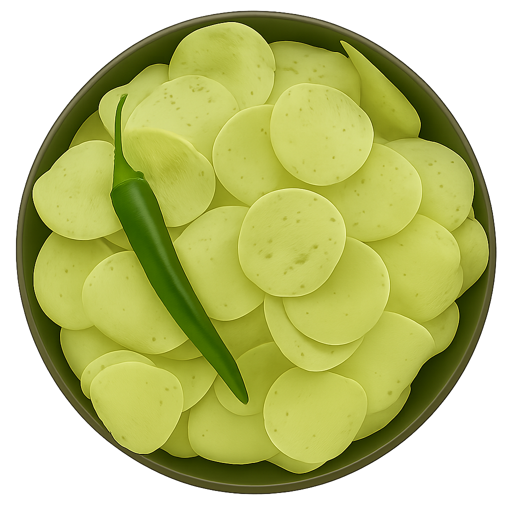 Green Chili Papad